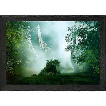 Stressabbauendes Puzzle „Grüner Wald“ H0339