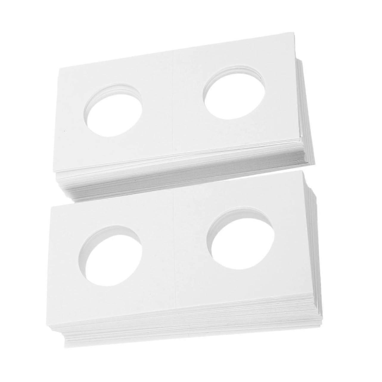 50Pcs Cardboard Coin Holders with Numbered Sorting System for Easy Coin Collection and Display