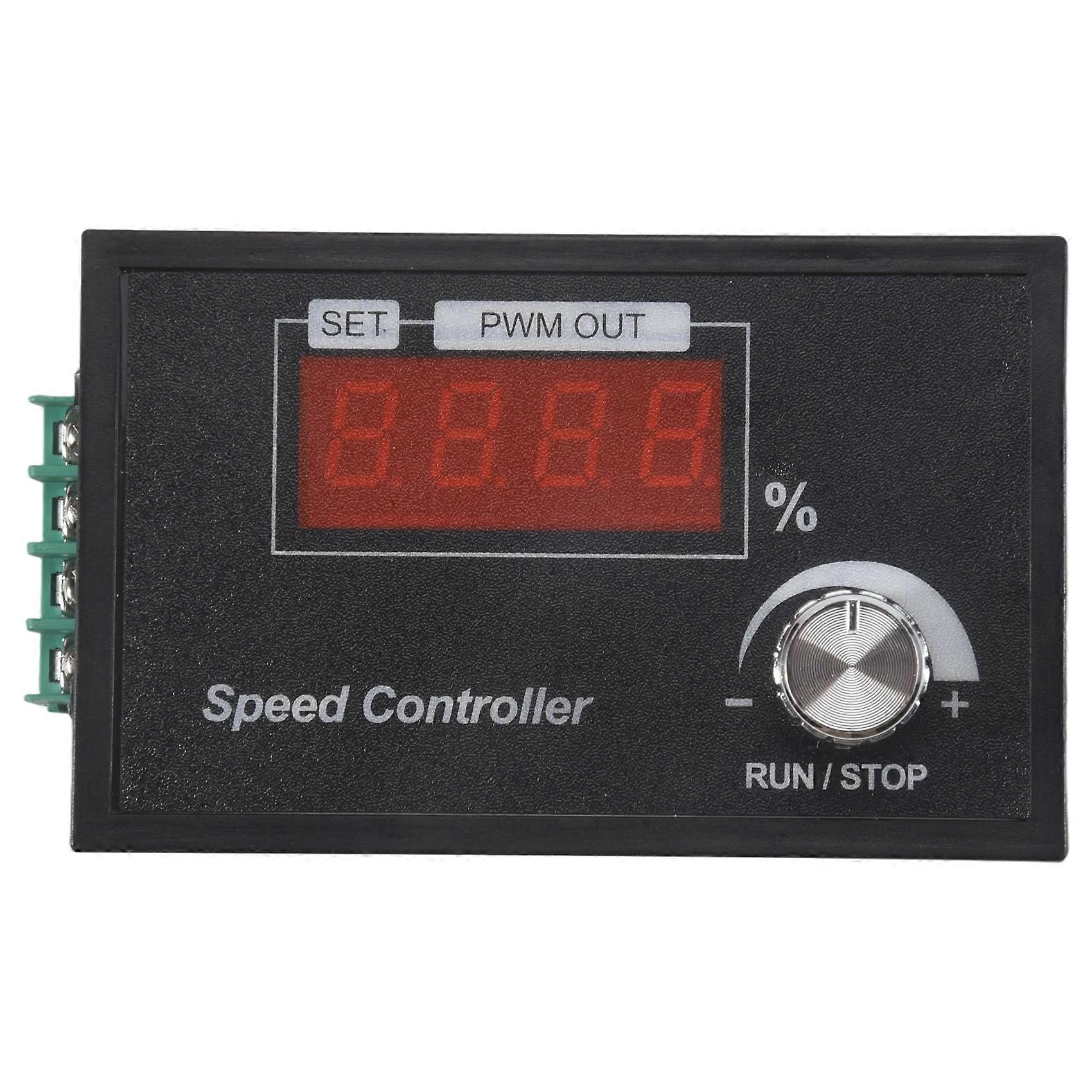PWM DC Motor Speed Controller 6-60V 30A with Digital Display & PCB