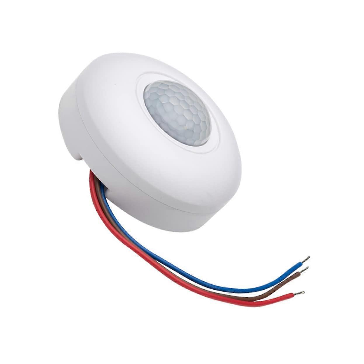 Ceiling Mounted Motion Sensor Light Switch with Smart PIR Detection for Home Office and Commercial Spaces