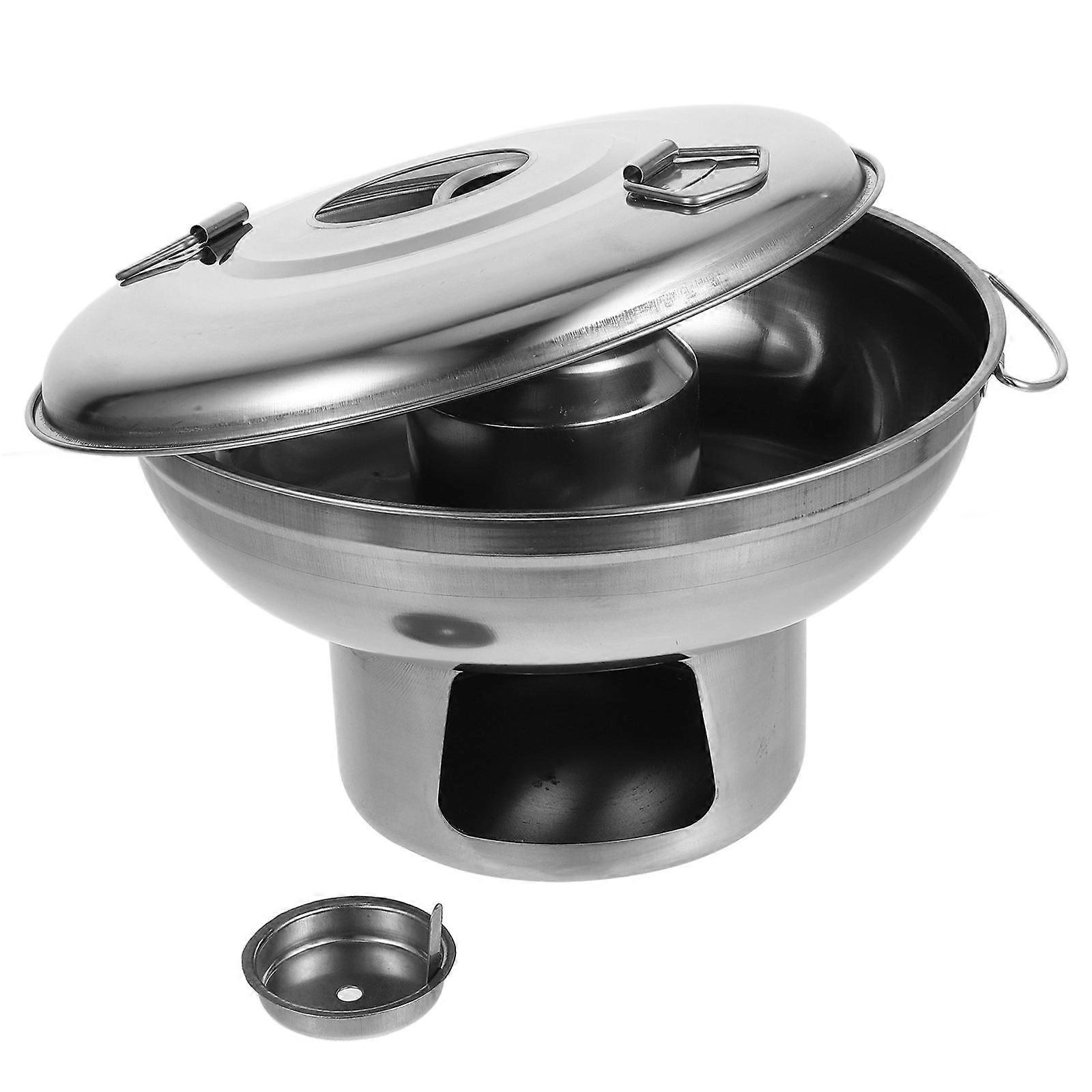 Stainless Steel Cooking Pot Hot Pot with for Dining Table