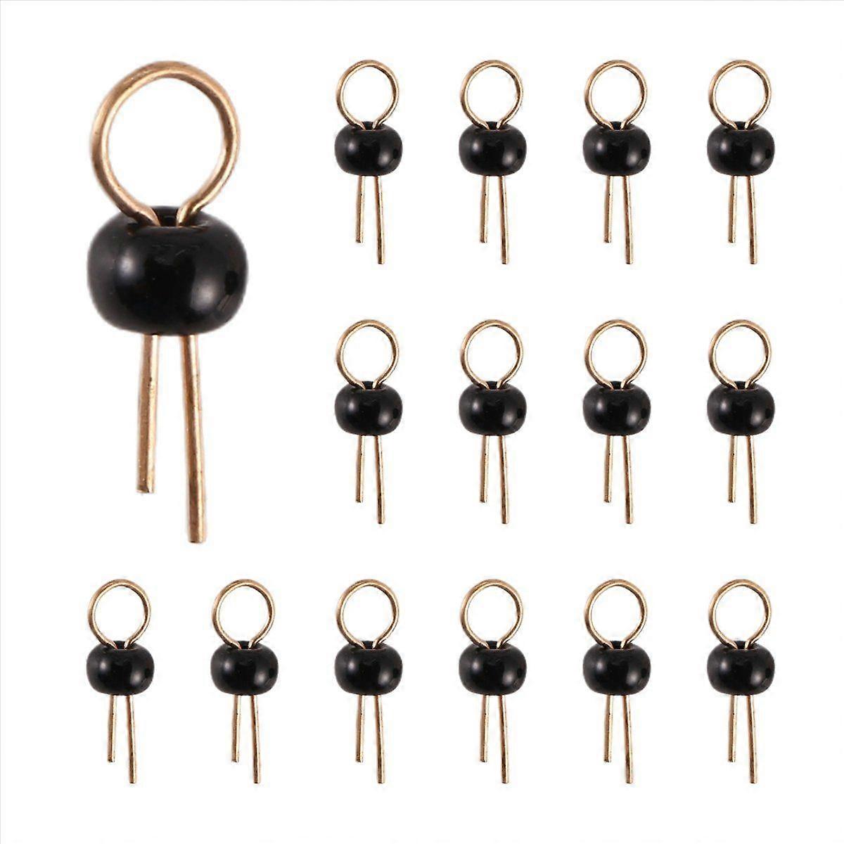 200Pcs Black Soldering PCB Board Breadboard Test Point Pin