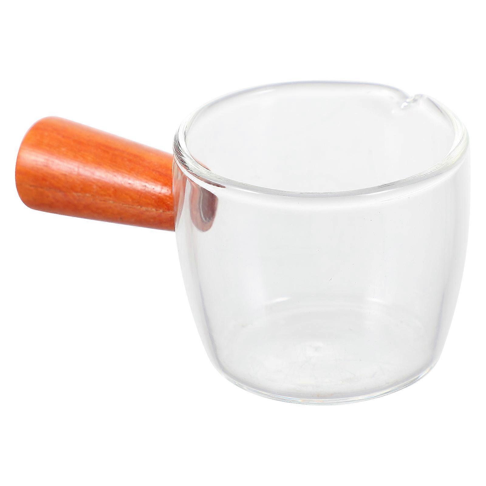 Small Coffee Pitcher Glass Creamer Jug for Serving 50Ml