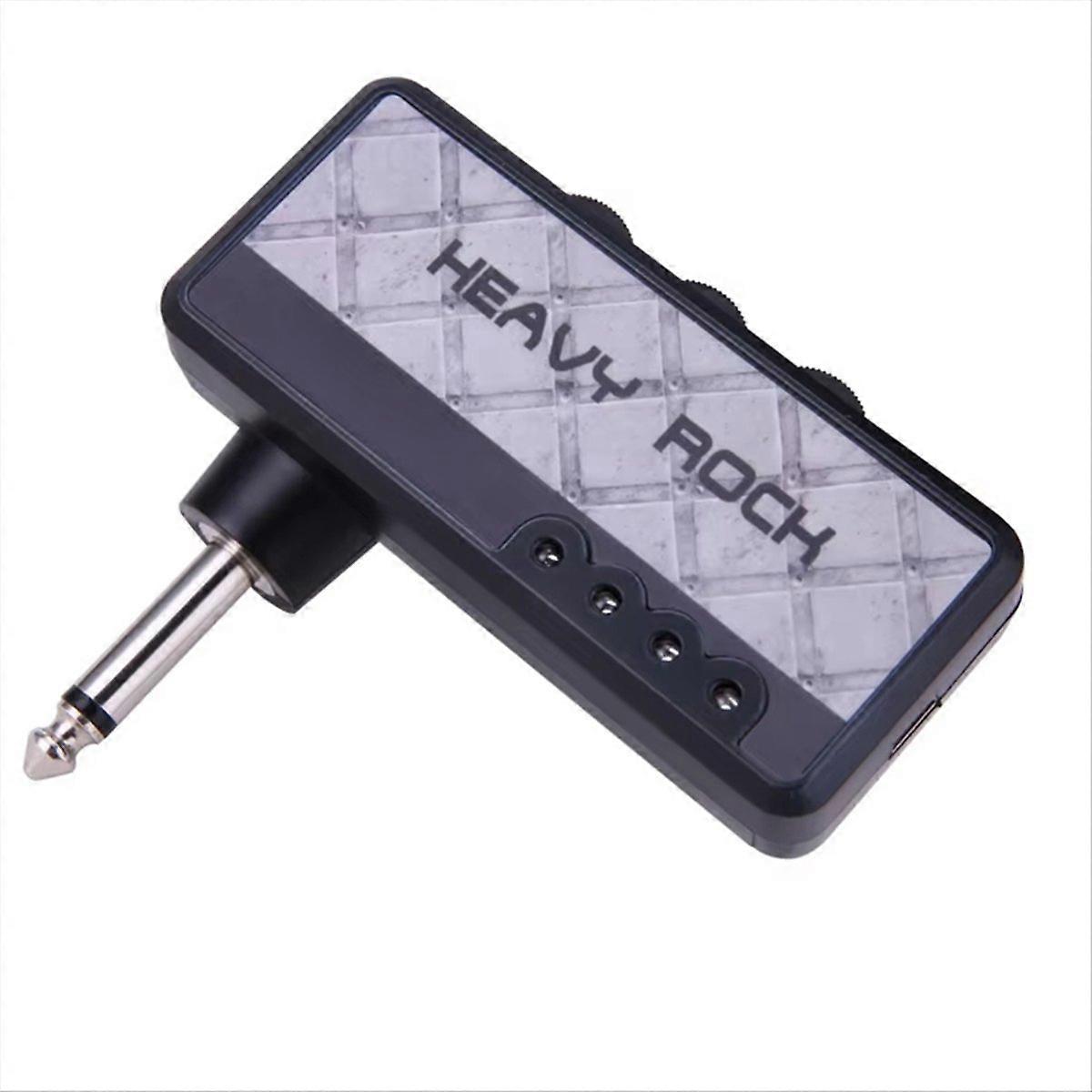 Electric Guitar Headphone Amplifier Effect Grey