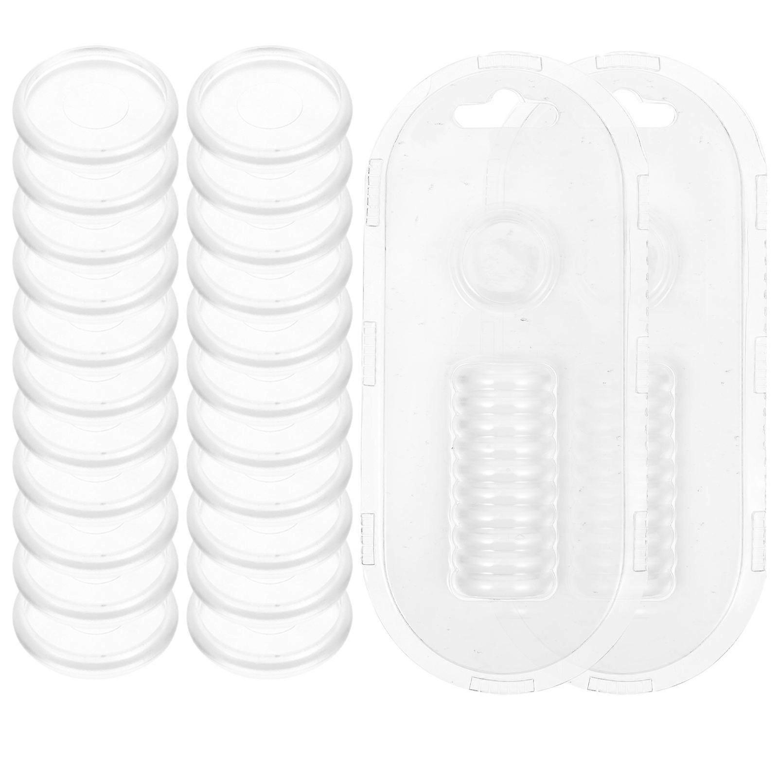 Plastic Book Binding Discs 44Pcs for Student DIY Notepad Binder Rings