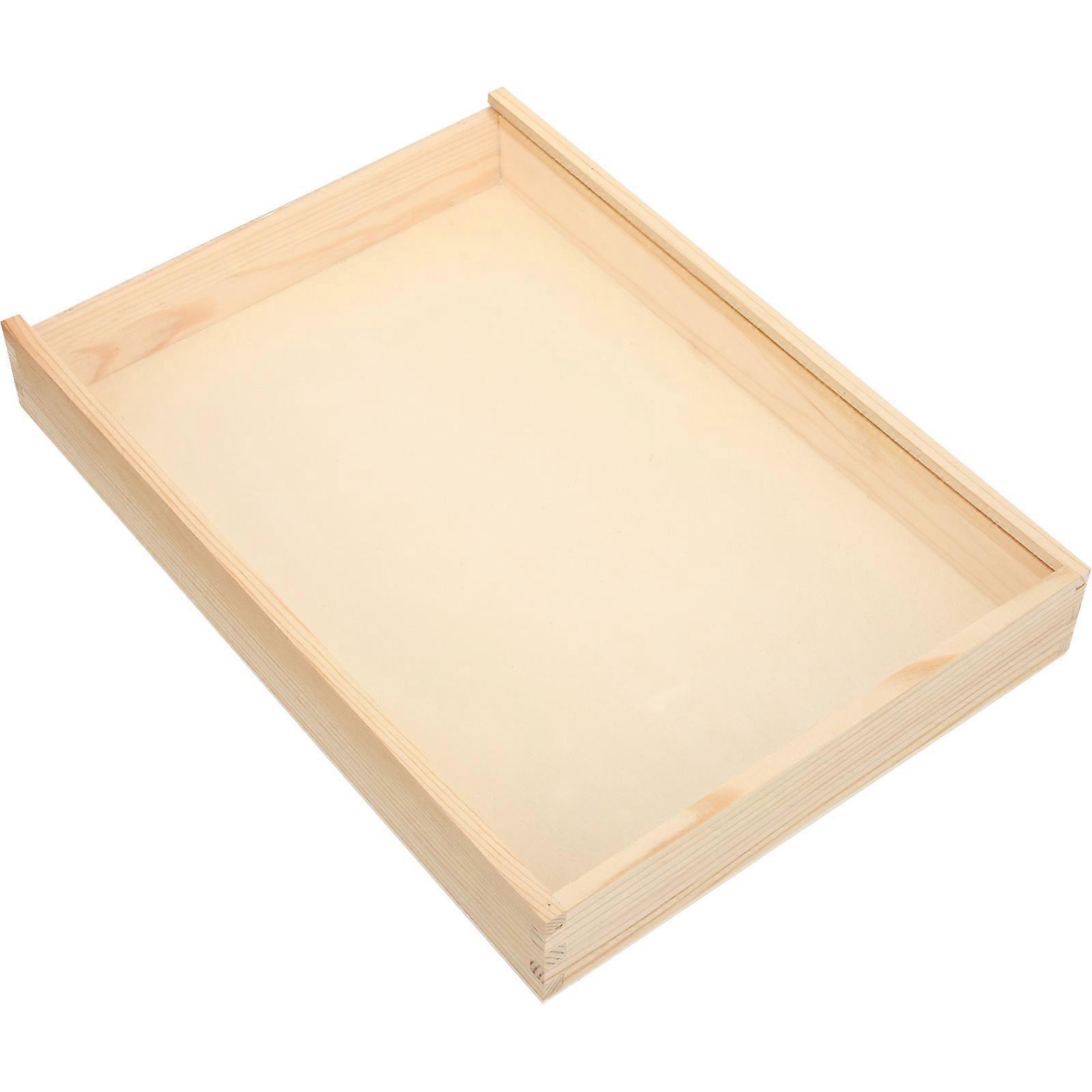 Coffee Wood Specimen Display Case for