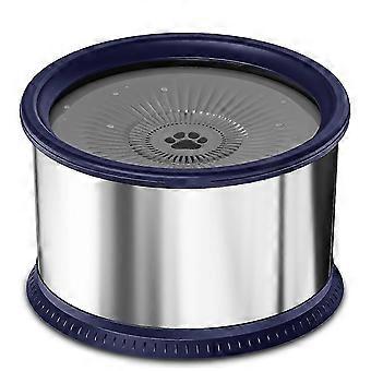 6.5L Hondenwaterbak 1.6 Gallon Super Grote Capaciteit Geen Morsen Hondenwaterbak, Roestvrij staal Morsbestendige Watervoeder (A)