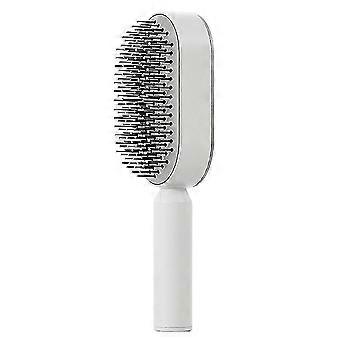 Womens Hair Massager Brush Self-cleaning Air Cushion Comb For Hairdressing Accessories