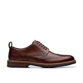 Clarks Adult Mens Aldwin Limit Wingtip & Brogue Oxfords & Lace Ups