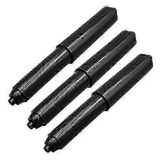 3Pcs Spring-Loaded Easy Installation Adjustable Toilet Paper Holder Roller