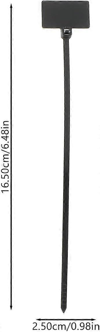 250 plastic cable tag ties, self-locking cable label ties, Ethernet cable tags,