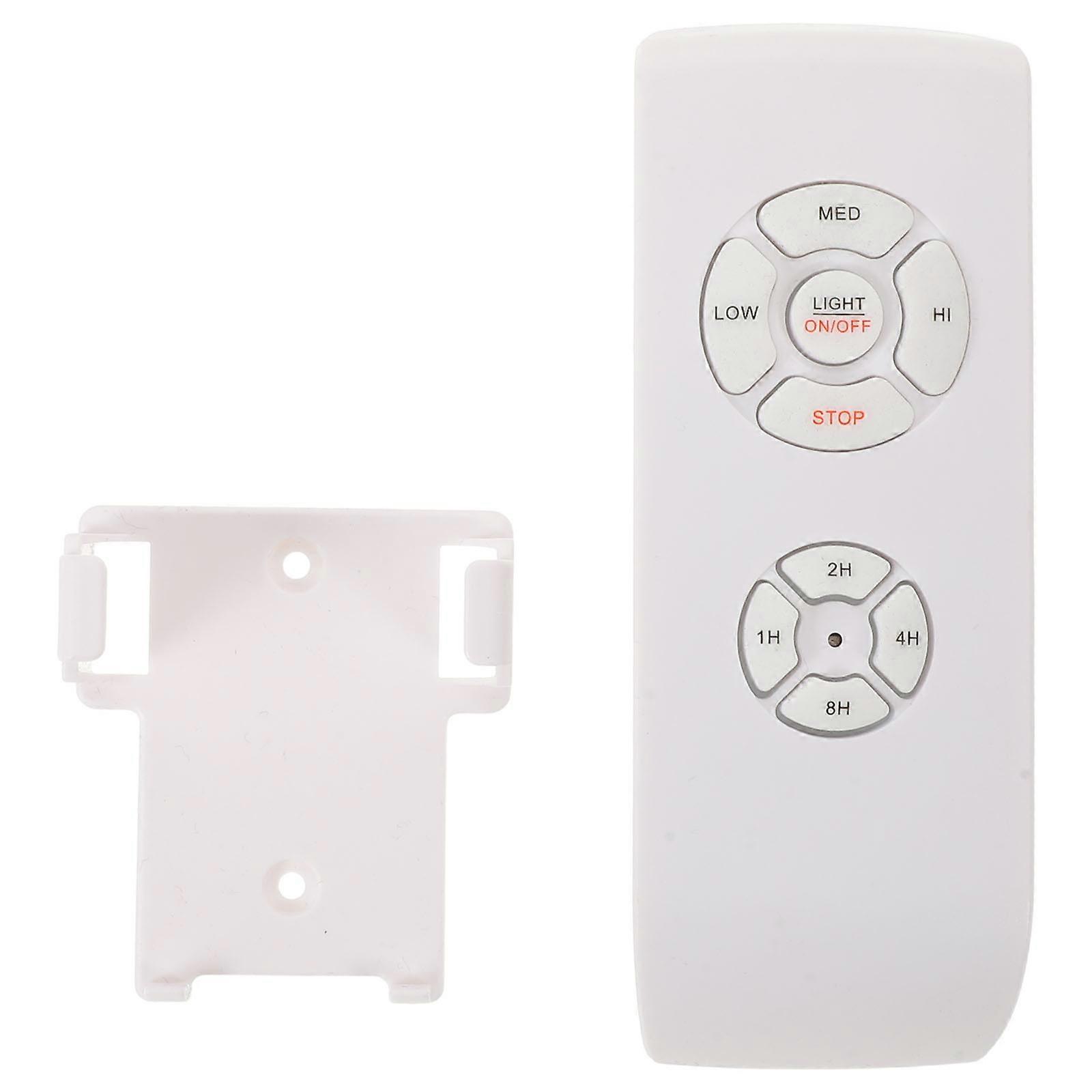Universal Ceiling Fan Remote: Fan Remote Control Replacement -1/2/4/8 H Timer Ceiling Light Fixture Speed Controller