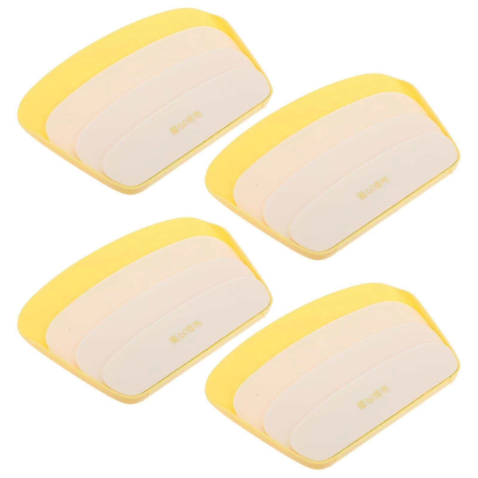 Playing Card Holders Plastic Stand for Card Storage 4Pcs Set