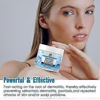 1-5x Seborroiskt dermatitkräm, Anti-svampsschampo, hårbottenbehandling för psoriasis, follikulit, torr hårbotten, anti-klåda, lugn