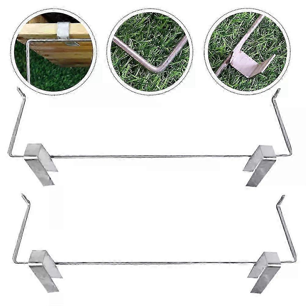 2pcs Beehive Frame Holder Stainless Steel Beekeeping Frame Support Bracket