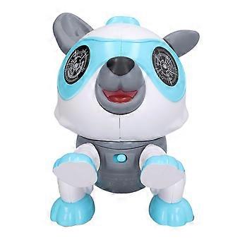 Robot Pet Dogs Remote Control Touch Sensor Detachable Robot Dogs Puppy Toy Voice Controlled compatible Kids Blue