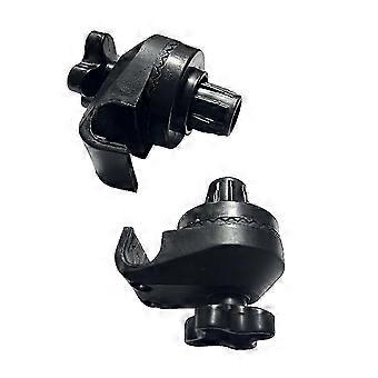 3-Piece Garden Swing Plastic Fittings for Canopy & Swing Frame with Tilt Adjustment, Outdoor Use