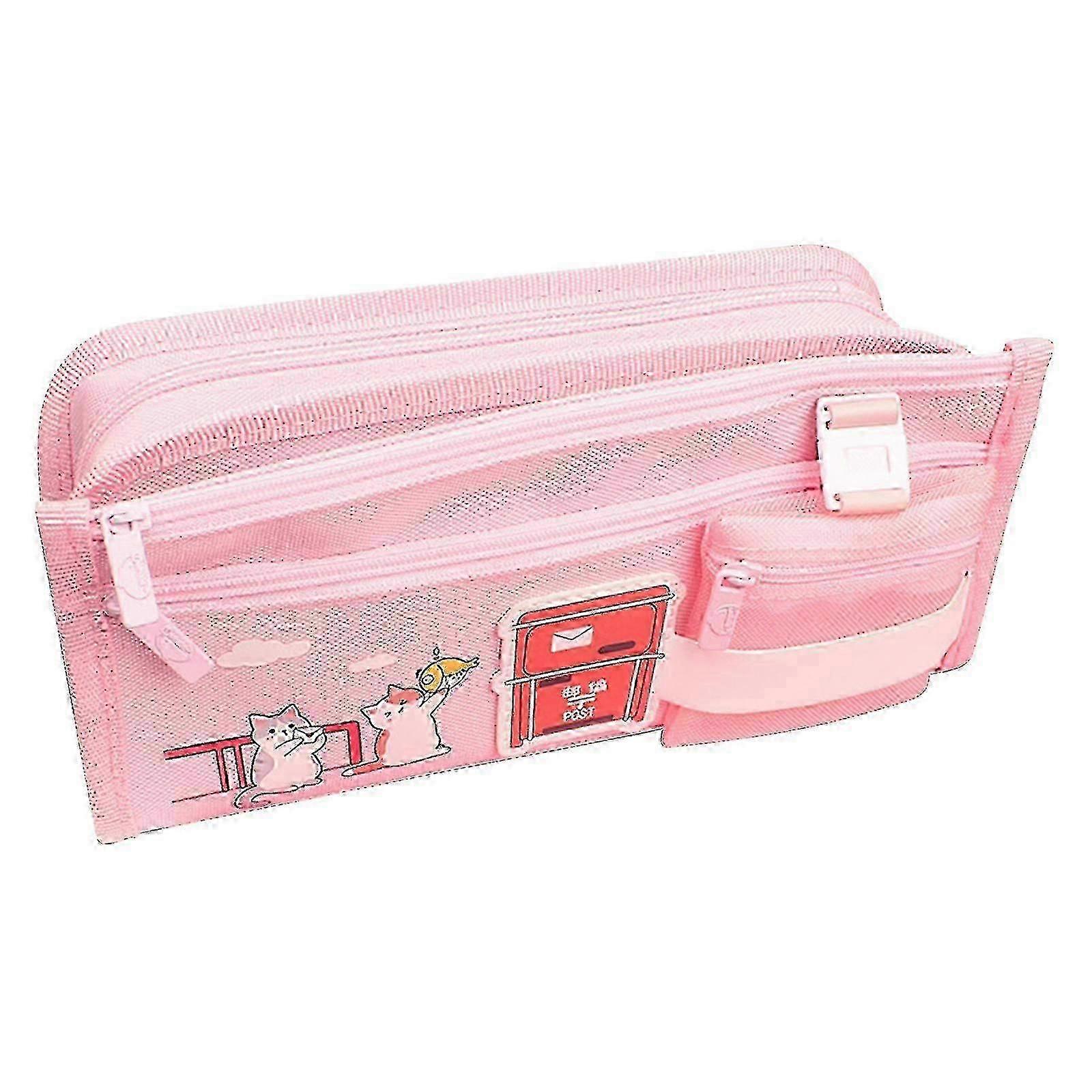 Large-capacity Multi-function Pencil Case Three-layer Stationery Bag Pencil Case 26-27