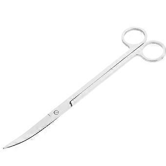 25 CM Edelstahl gebogene Spitze Schere Aquarium Aquarium Wasserpflanze Zange Schere Werkzeuge für Aquarienpflanzen