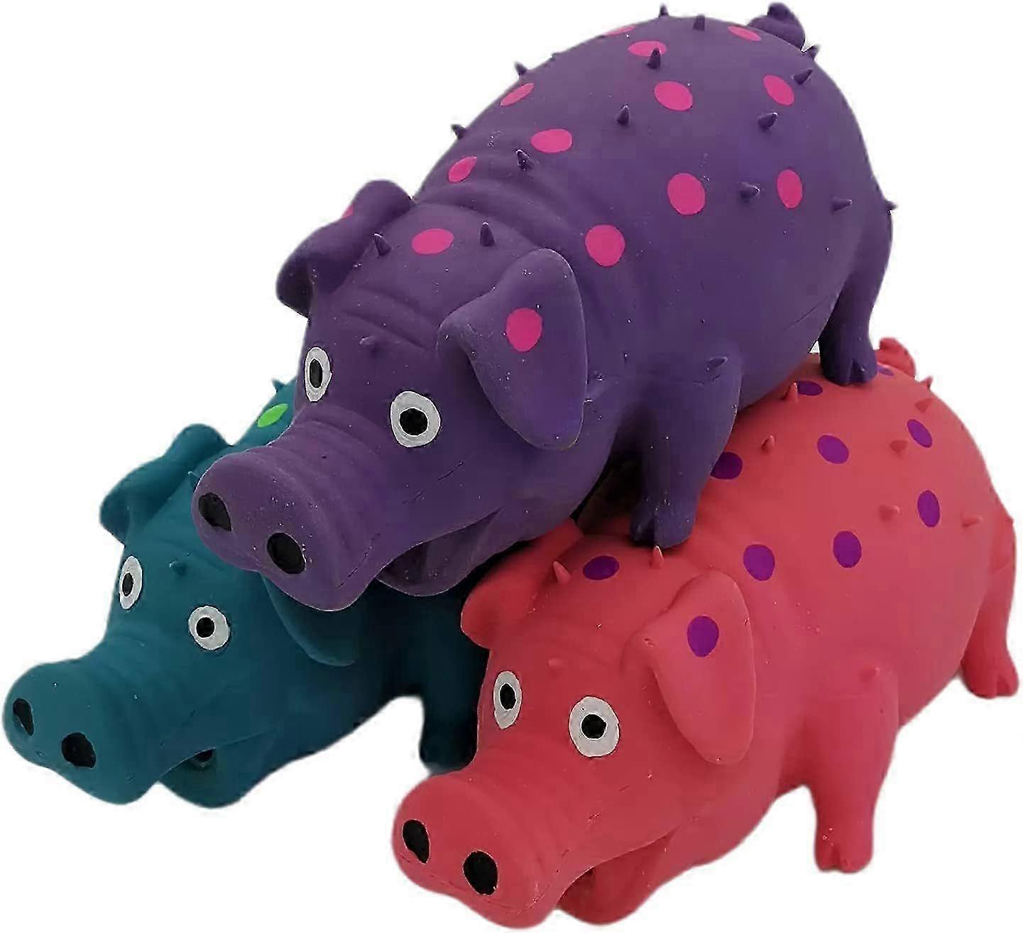 Hoiasem 3-pack prickig grishundleksak