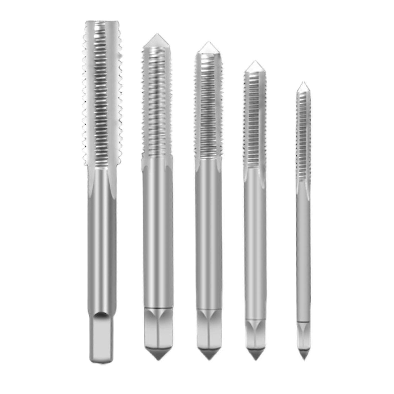Screw Thread Taps, Plug Tap Set, Wear Resistant High Strength Multifunction