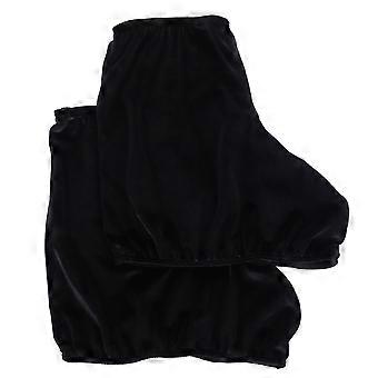 Black Velvet Skate Boot Cover for Skating Protection 1Pair