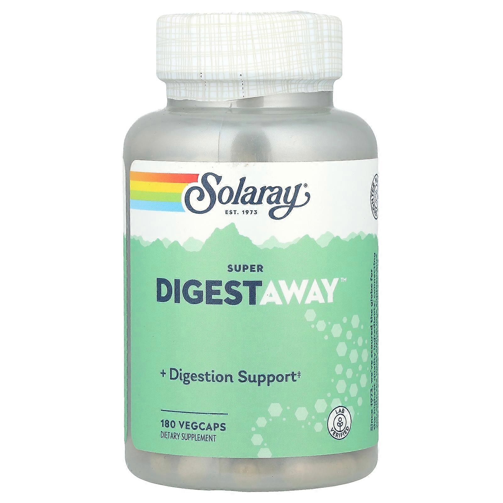 Solaray, Super Digestaway™, 180 VegCaps