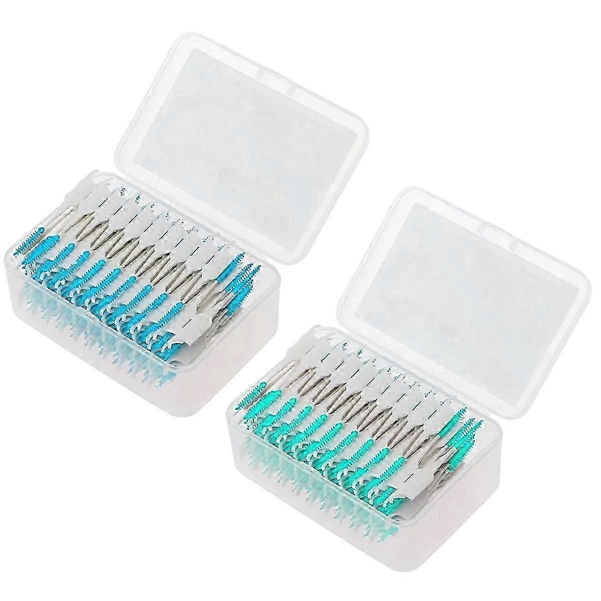 Soft Silicone Dual-Head Interdental Brush