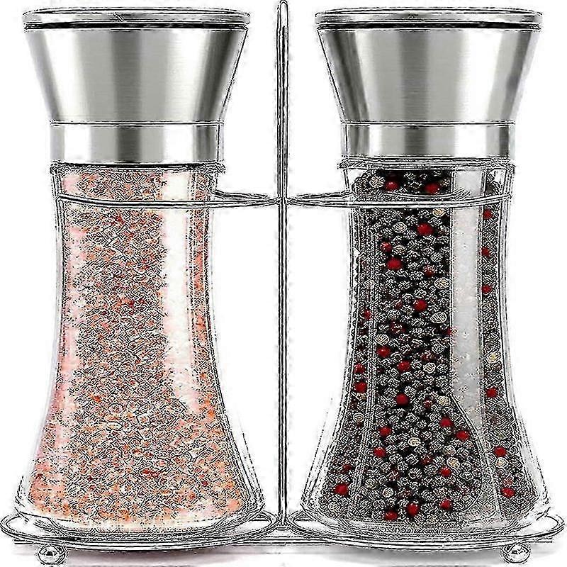 Adjustable Ceramic Salt Pepper Grinder Set