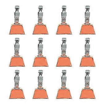 12 Pcs Fishing Bells Fishing Pole Bells compatible with Fishing Bells compatible with Rods Fishing Accessories AH