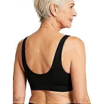 Womens Elderly Nursing Bra Underwear Adjustable Shoulder Strap Tank Top Adaptive Wrap Front No-wire Removable Pads