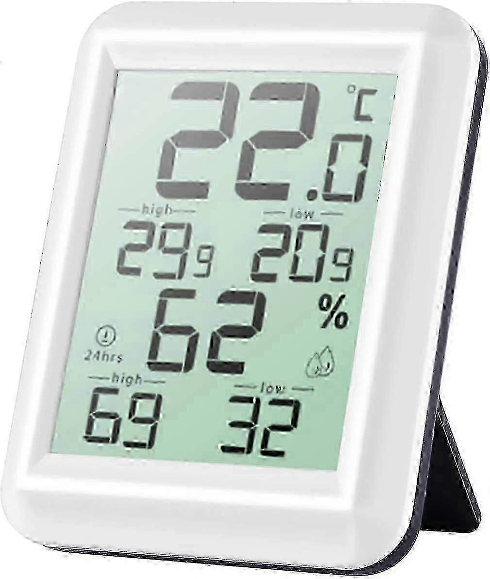 High Accuracy Digital Indoor Hygrometer Thermometer, / Switchable, Thermohygrometer compatible with Detecting