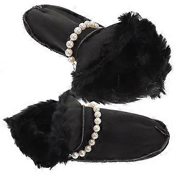 Warm Winter Shoe Inserts Detachable Lint Liners for Shoes 1Pair Black