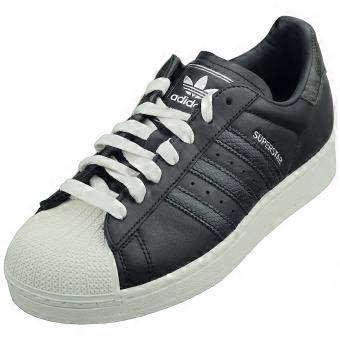 adidas Superstar II Unisex Classic Sneaker in Schwarz/Off-White