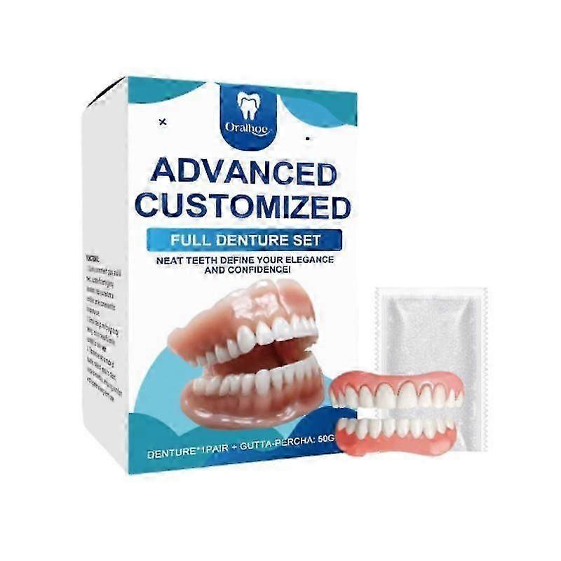 Natural-Fit Full Denture Set