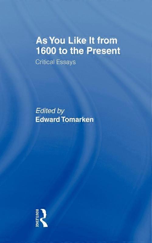 As You Like It Critical Essays