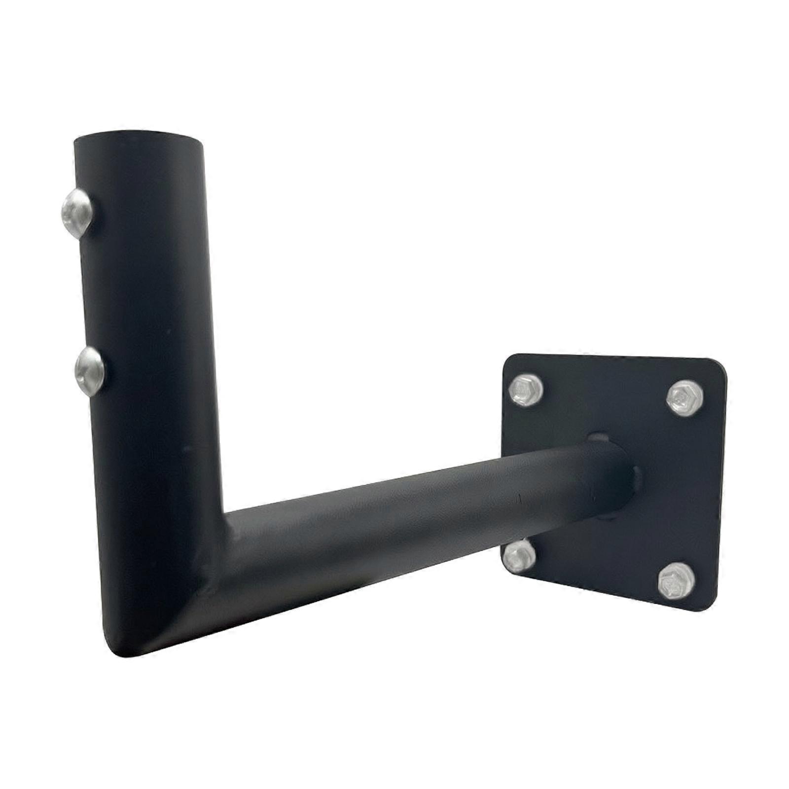 L-Shaped Outdoor Mounting Bracket Adjustable Flag Pole Holder Sturdy for Eaves