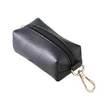Compact Poop Bag Holder With Pull-Out Hole