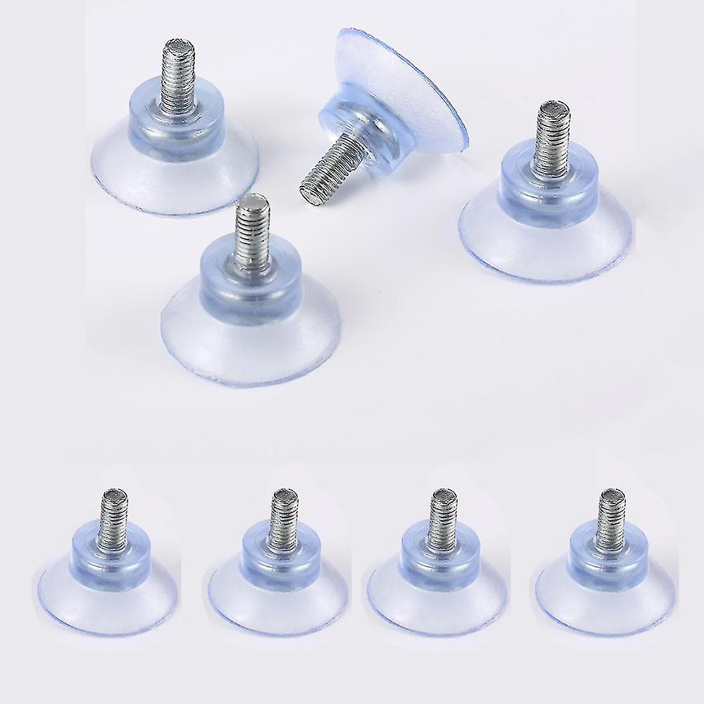 8 X Suction Cups 35 Mm With 6mm Thread