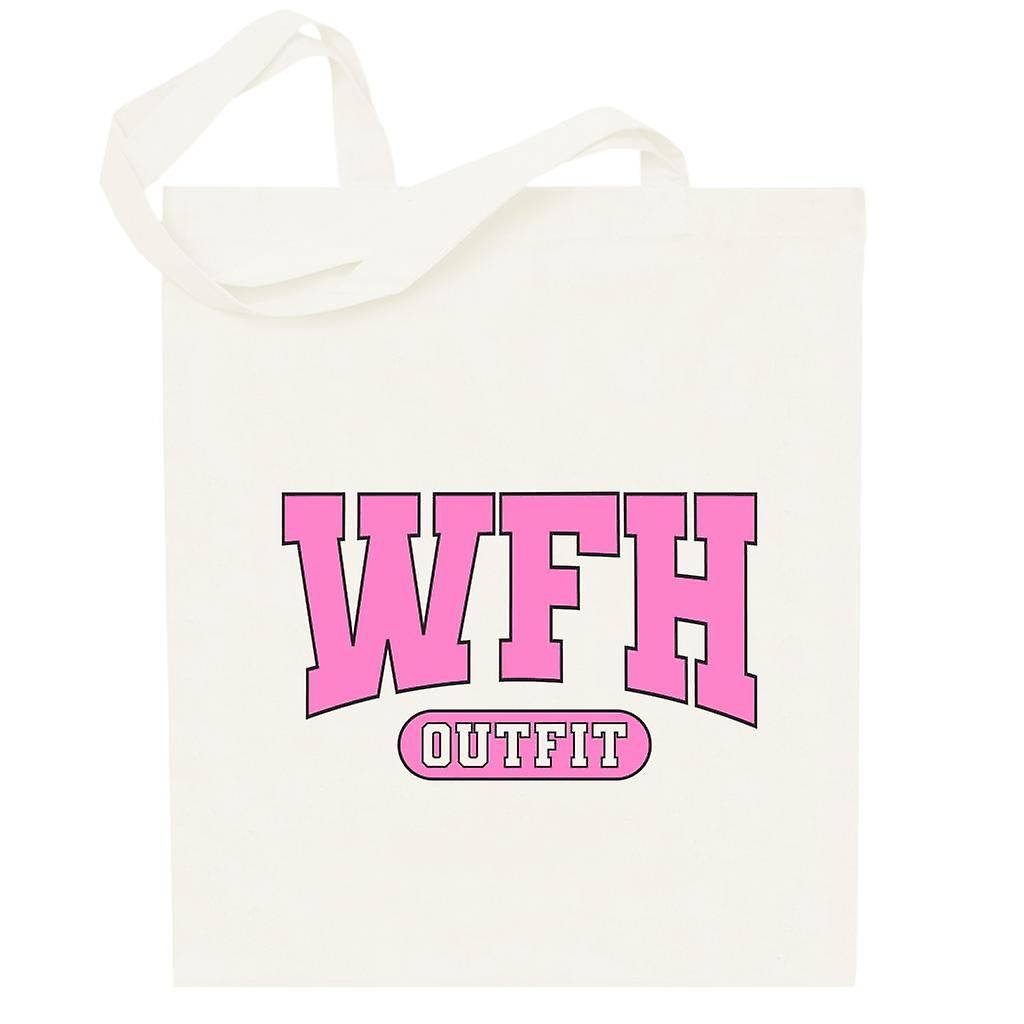 WFH Outfit Varsity Totebag