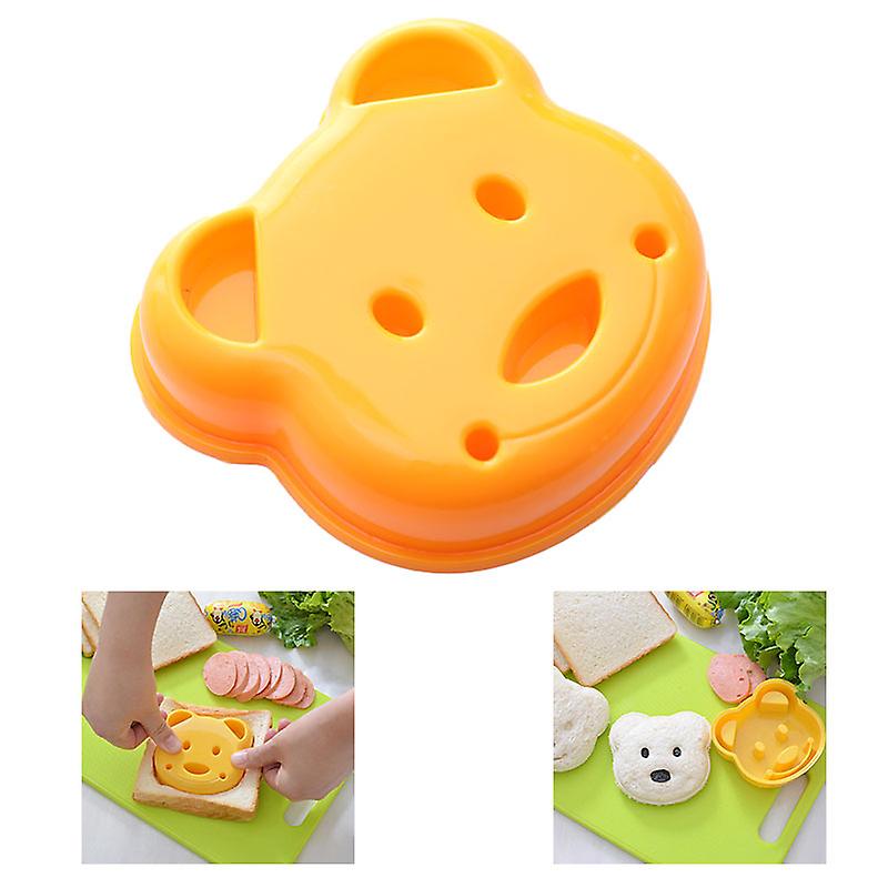 Little Bear Shape Sandwich Mold Bread Embossed Device Cake Mold Maker Diy Mold