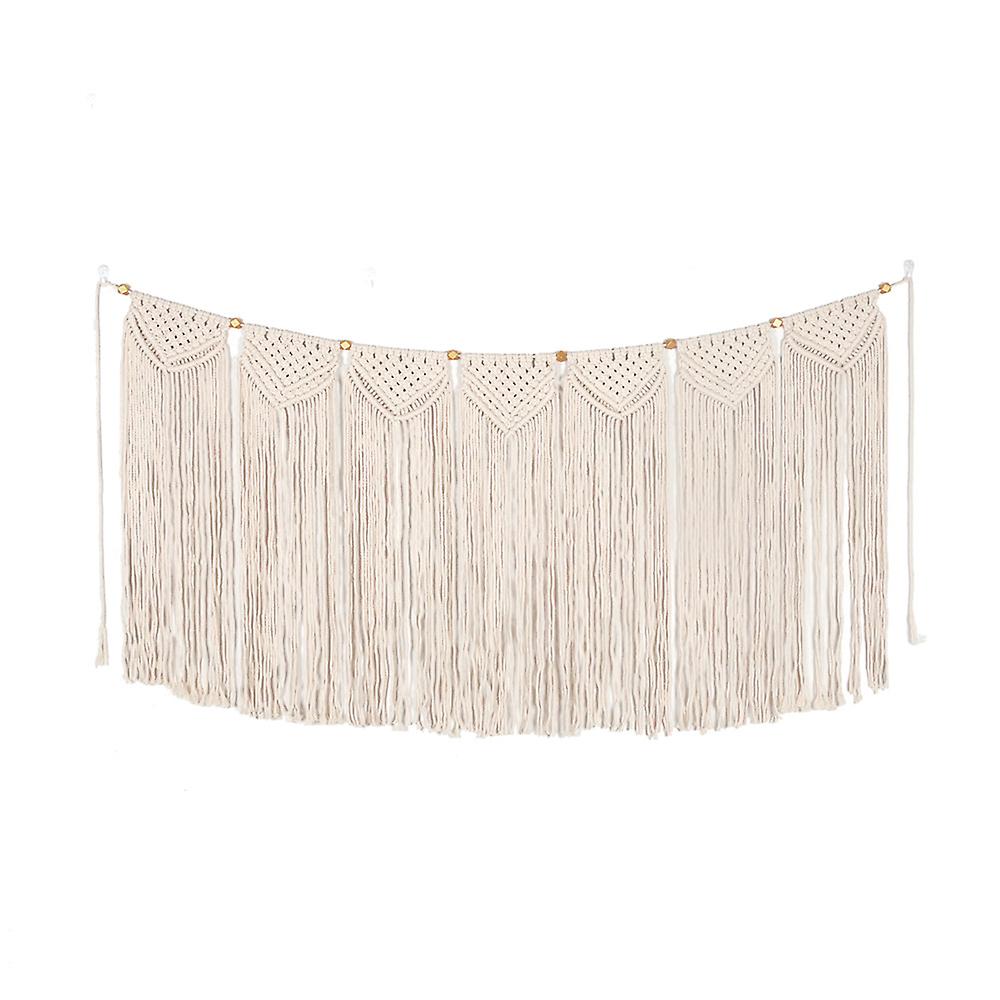 1pc Macrame Wall Hanging, Woven Tapestry, Chic Modern Woven Art, Handmade Home Decor, Living Room Bedroom Wall Decor