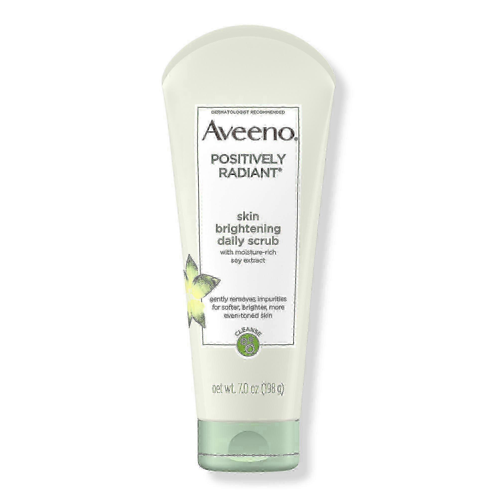 Aveeno Positively Radiant 亮肤日常磨砂膏,7.0 盎司