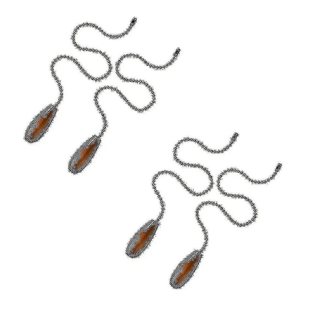 4 Pieces Ceiling Fan Chain Pulls Wooden Pull Chain Extension Pull Chain For Ceiling Light Lamp Fan