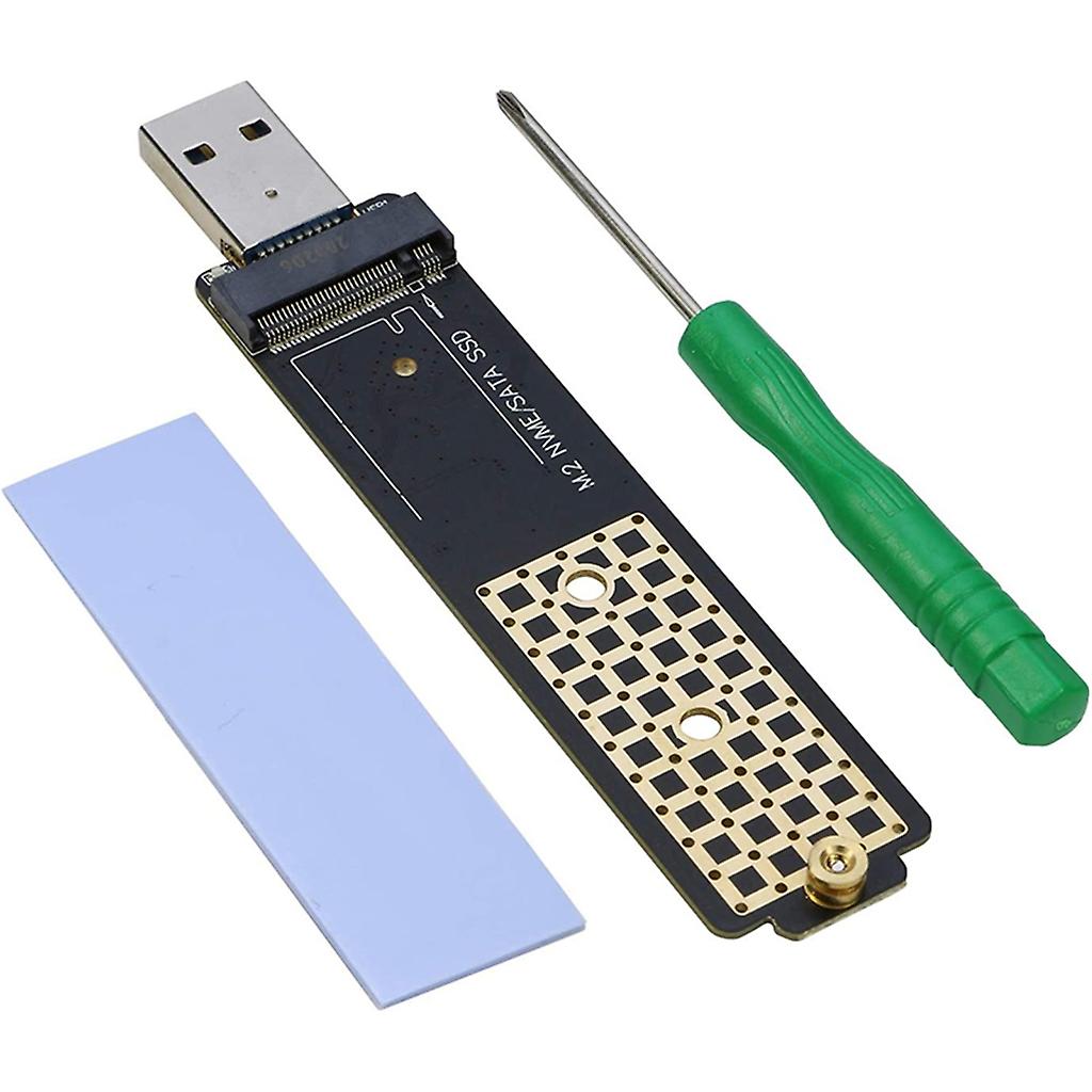 M.2 SSD USB3.1 M/B+M-Key Riser Card for Win7/8/10/for Linuxs Operation System