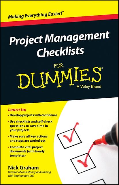 Project Management Checklists For Dummies by Nick Inspirandum Graham Paperback