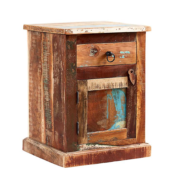 Arabella Reclaimed Boat Bedside Table