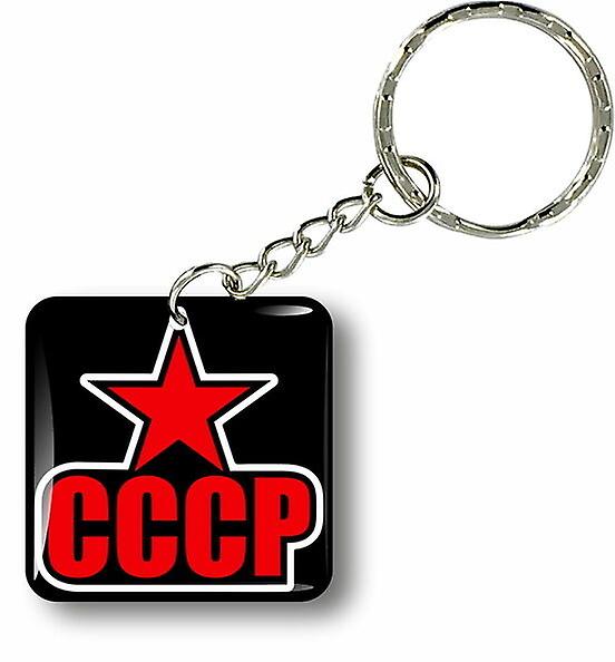 Door Cles Keychain Motorcycle Flag Urss Russia Soviet Cccp Star R2