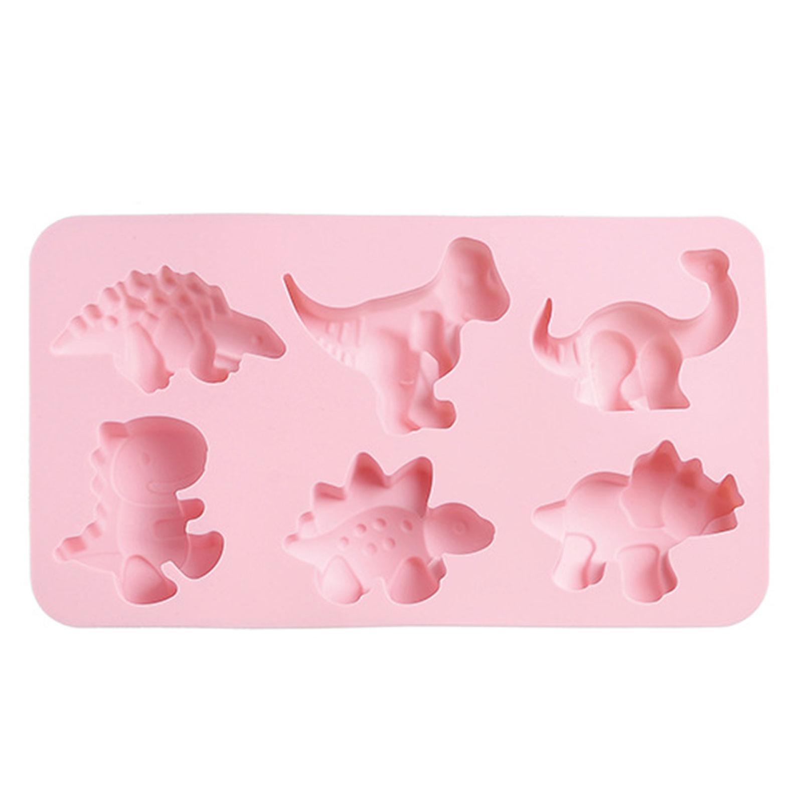 Dinosaur Silicone Cake Molds Dinosaur Shapes Non-stick Baking Mold Ice Cube Mold