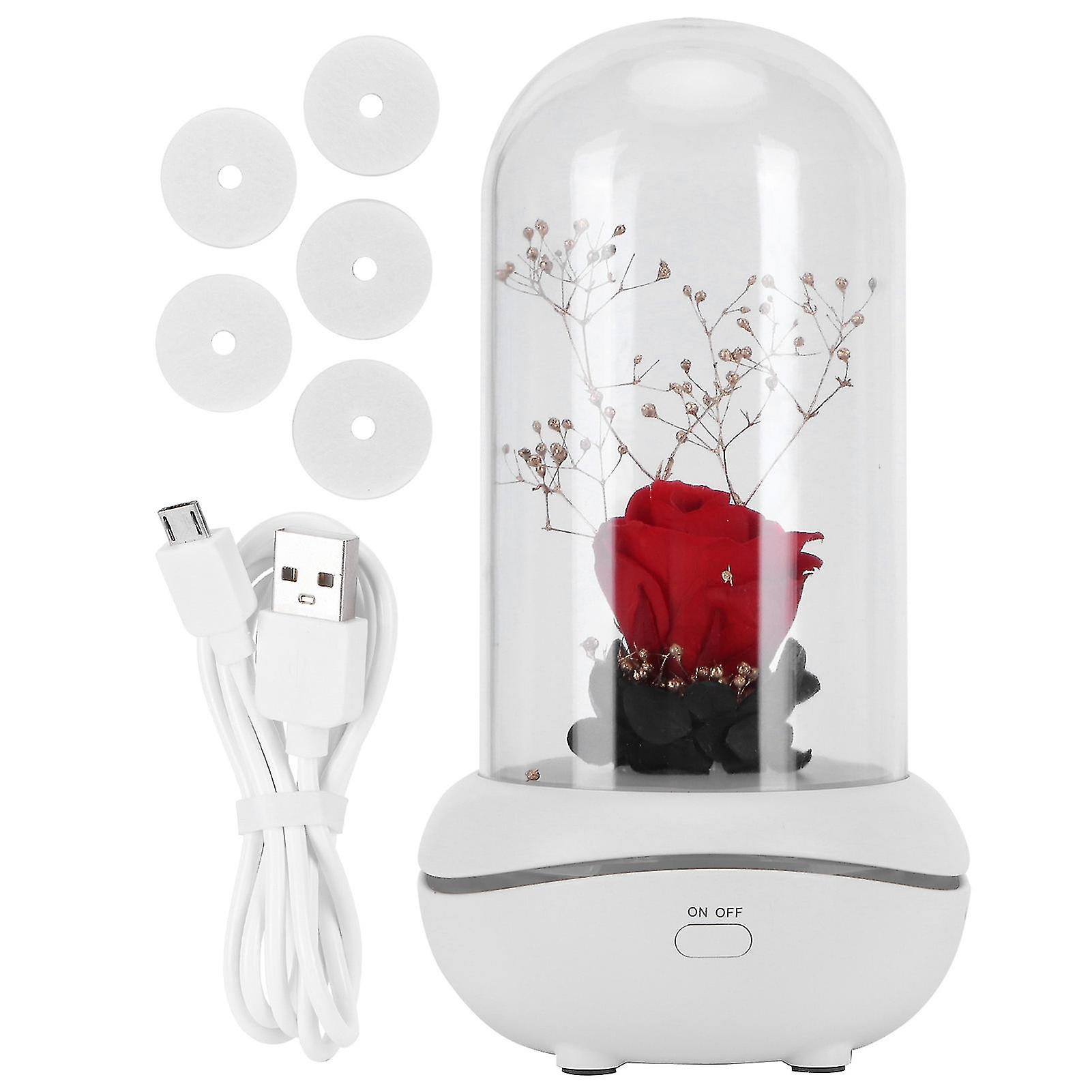 Lampe LED parfumée, diffuseur d'huiles essentielles, veilleuse, décoration de bureau, chambre à coucher